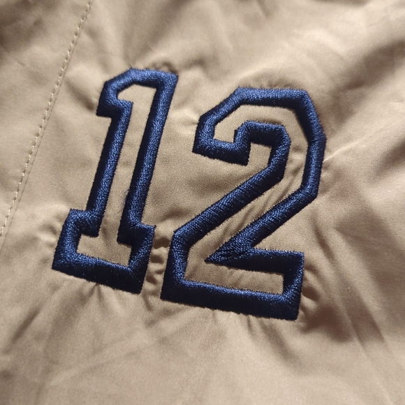 Storm Creek Go Hawks #12 1/4 Zip Wind Shirt w Zip Off Sleeves Tan Black NWT - Picture 6 of 14